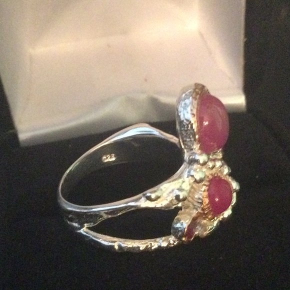 Genuine Natural Star Ruby Ring - Picture 8 of 10